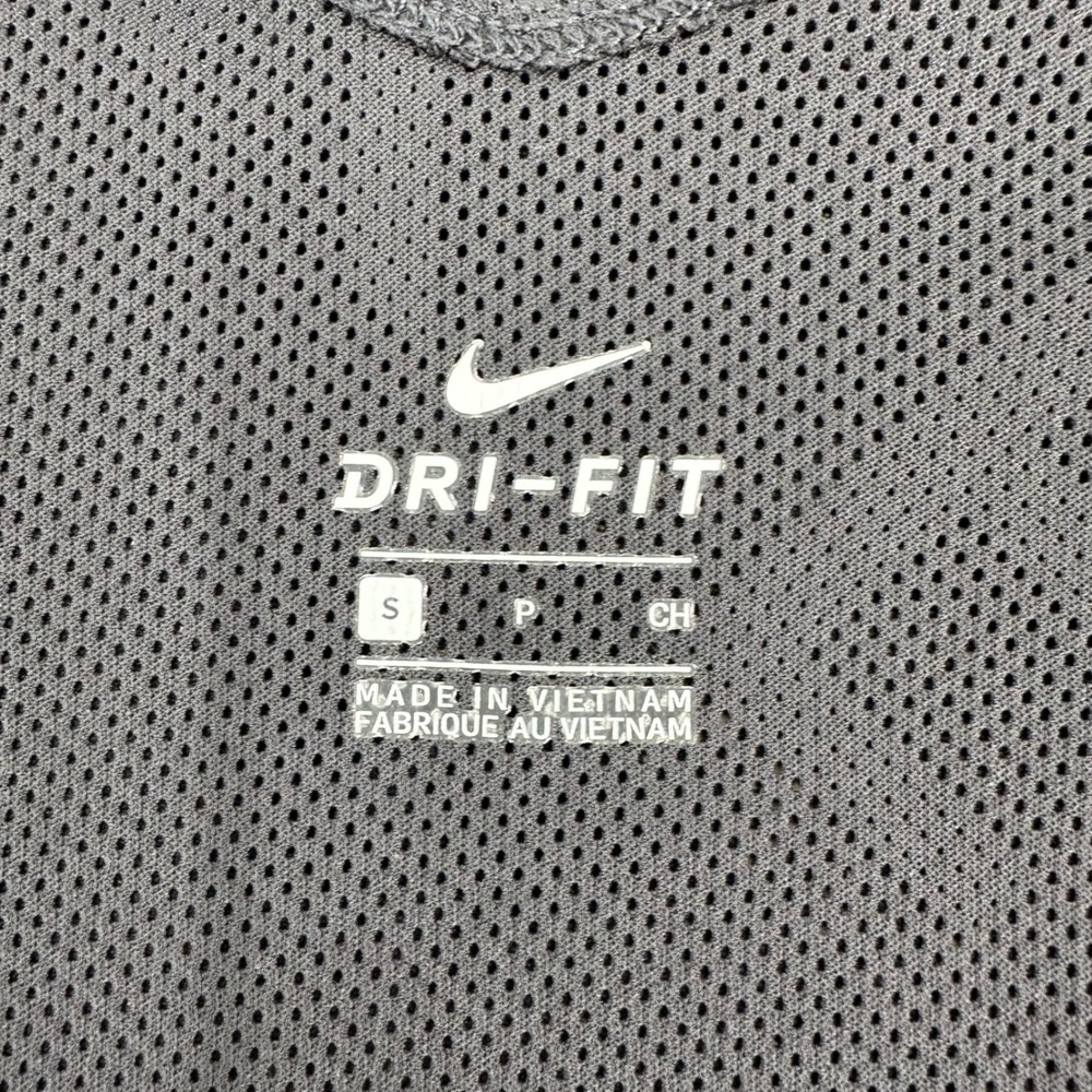 Nike Air Dri-FIT Women's Training Top Black Perforated Lettering Graphic - Picture 8 of 8